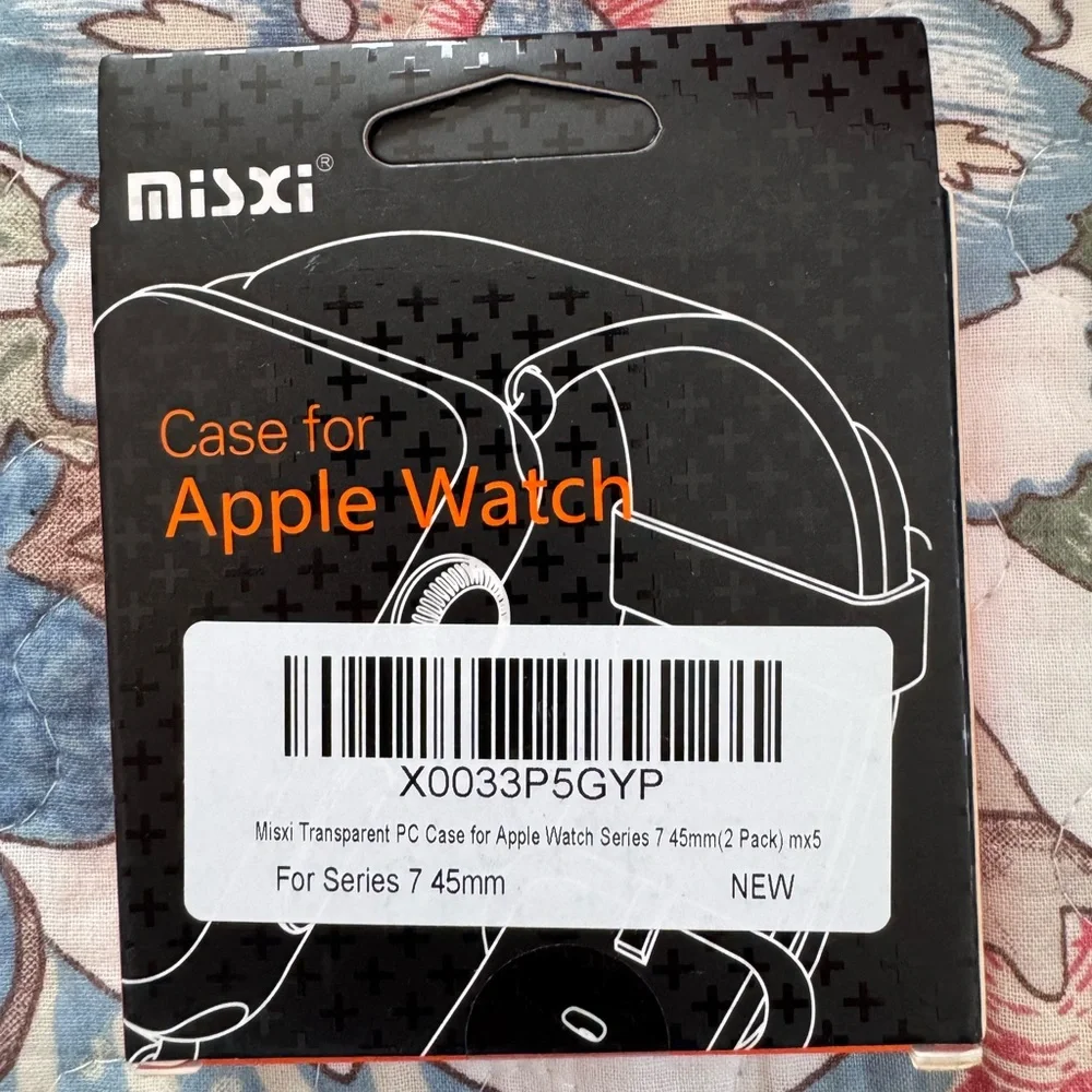 Misxi Apple Watch Case Series 7 45mm 2 pack